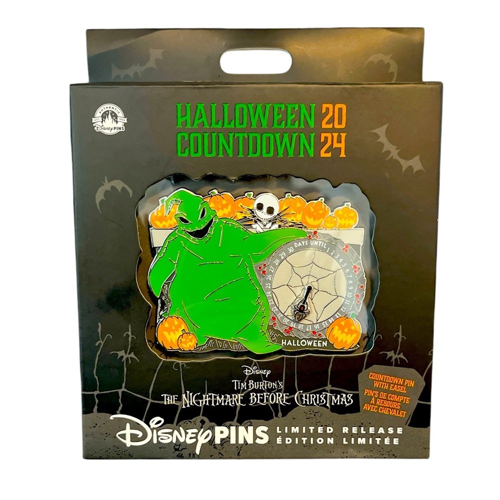 Disney Parks NBC Halloween Countdown 2024 LE Collectible Pin